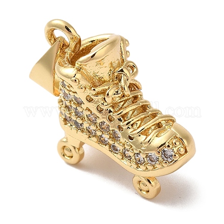 Подвески из латуни и кубического циркония KK-L216-064G-1