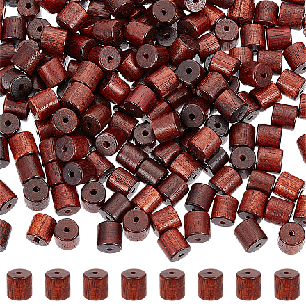 250 шт. Бусины из натурального дерева WOOD-UN0001-09B-1
