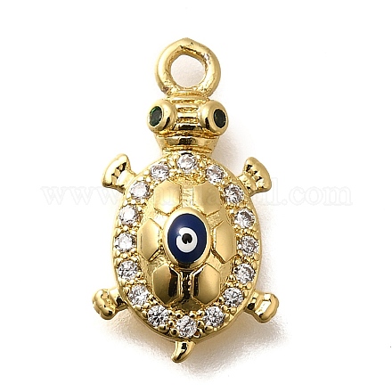 Латунные микро проложить кубического циркония подвески KK-U055-07G-01-1