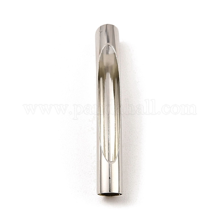 Бисера латунной трубки KK-D040-03P-1