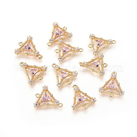 Соединители латунные звенья ZIRC-L077-006G-1