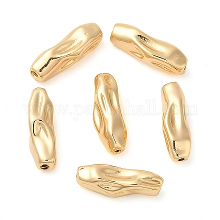 Латунные текстурированные бусины KK-M270-13G-1