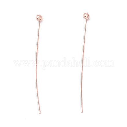Контакты латунь шаровой головкой KK-WH0058-02C-RG-1