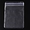Transparent Plastic Zip Lock Bags, Self Seal Bags, Rectangle, Clear, 10x7x0.15cm