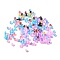 Painted Glass Seed Beads, Cylinder, Inside Colours, Mixed Color, 2.5x1.8mm, Hole: 2mm, about 2700pcs/450g