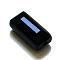 K9 Glass, Imitation Austrian Crystal Beads, Grade AAA, Faceted, Rectangle, Black, 4.55x8x3mm, Hole: 0.7~0.9mm