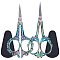 SUNNYCLUE 2Pcs Small Embroidery Sewing Scissors Detail Shears Vintage Sharp Tip Scissor Stainless Steel Scissors for Cutting Fabric Craft Knitting Threading Needlework Artwork Handicraft DIY Tool