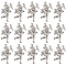 SUNNYCLUE 1 Box 50Pcs Cupid Charms Guardian Angel Charms 316 Stainless Steel Love Charms Fairy Angel Charm for Jewelry Making Charms Halves Folded DIY Bracelet Earring Valentines Day Gift Women Craft