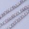 Natural Labradorite Beads Strands, Faceted, Round, 2~2.5mm, Hole: 0.5mm, about 180~200pcs/strand, 14.5~16.1 inch(37~41cm)