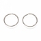 Non-Tarnish 304 Stainless Steel Open Quick Link Connectors, Rings, Stainless Steel Color, 14x0.8mm, Inner Diameter: 12mm