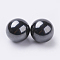Magnetic Synthetic Hematite Beads, Gemstone Sphere, No Hole/Undrilled, Round, 33mm