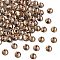 Preciosa® Crystal Hotfix Flatback Stones, Czech Crystal, Round(438 11 612 Chaton Rose VIVA 12 ®), 10330 Lt.Col.Topaz, SS12(3.3~3.5mm)