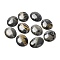 Natural Dendritic Jasper Cabochons, Chohua Jasper, Oval, 40x30x8~8.5mm