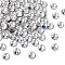 Preciosa® Crystal Hotfix Flatback Stones, Czech Crystal, Round(438 11 612 Chaton Rose VIVA 12 ®), 00030 Crystal, SS12(3.3~3.5mm)