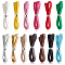 13Pcs 13 Colors PU Leather Belt for Doll Clothes Accessories, Mixed Color, 500x5.5x1mm, 1pc/color