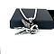 Vintage Stainless Steel Pegasus Zodiac Pendant Necklaces for Men Women, Stainless Steel Color
