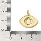 Латунные микро проложить кубического циркония подвески KK-K385-128G-3