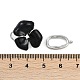 Латунное микропейв KK-U043-08P-01-3