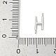 Подвески-буквы из нержавеющей стали 304 STAS-M108-01P-08-3