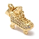 Подвески из латуни и кубического циркония KK-L216-064G-1