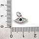 Латунные микро проложить кубического циркония подвески KK-U033-21P-02-3