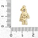 Подвеска из латуни с микропаве из кубического циркония KK-H509-38G-02-3