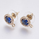 Серьги из граненого стекла GLAA-F084-B01-1