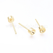 Серьги-гвоздики из нержавеющей стали 304 STAS-I088-H-05G