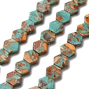 Синтетические имперские нитки из бисера яшмы G-Q050-B01-02