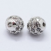 Латунные шарики циркония кубической ZIRC-F001-31-4mm-P