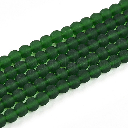 Прозрачные стеклянные бусины GLAA-T032-T4mm-MD22-1