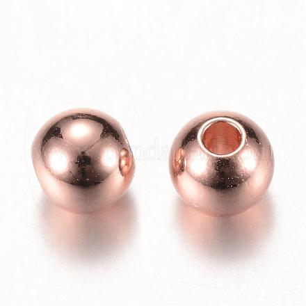 Spacer бисер латунные KK-S753-5mm-RG-1