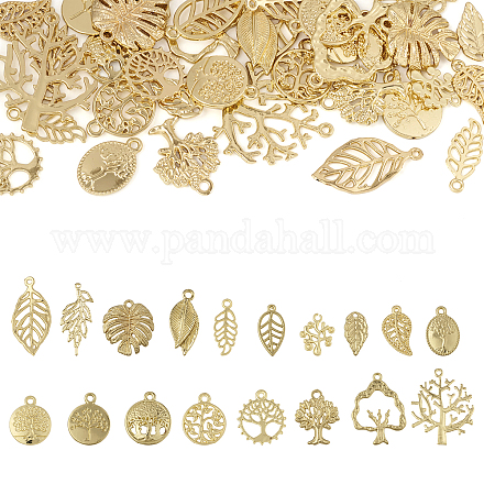 Pandahall 36 шт. 18 стиля подвески из сплава с покрытием FIND-TA0003-01-1