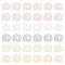 Doll Eyelashes Strips, Doll Eye Make Up Accessory, for Doll DIY Craft Making, Mixed Color, 195~200x8mm, 6 colors, 8strands/color, 48strands/box