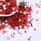 DIY Jewelry Making Finding Kit, Glass & Seed Beads, Round & Star & Moon, Red, 2~16x2~12x3~7mm, Hole: 0.8~1.2mm