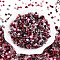 Electroplate Glass Seed Beads, for Jewelry Making, Mixed Shapes, Dark Red, 3~6x3.5~6x4~6mm, Hole: 0.9~1.4mm, about 3000pcs/Pound
