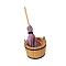 Wood & Cloth & Alloy Mini Model, Micro Landscape Dollhouse Accessories, Pretending Prop Decorations, Cleaning Supplies, Mixed Color, 74x15mm