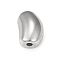 Non-Tarnish 304 Stainless Steel Beads, Bean, Stainless Steel Color, 9x6x5.5mm, Hole: 1.6mm