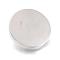 Alloy Shank Buttons, 1-Hole, Flat Round, Platinum, 23x7mm, Hole: 2mm