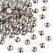 Preciosa® Crystal Hotfix Flatback Stones, Czech Crystal, Round(438 11 612 Chaton Rose VIVA 12 ®), 00520 Light Gold Quartz, SS12(3.3~3.5mm)