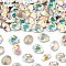 Preciosa® MAXIMA Crystal Fancy Stones, Czech Crystal, 435 12 601 Oval, Dura Foiling, 00030 200 Crystal AB, 8x6mm