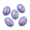 Synthetic Blue Lace Agate Cabochons, Oval, 18x13x5~5.5mm