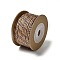 12M 3-Ply Polyester Cotton Cord, Rosy Brown, 2.5mm, about 13.12 Yards(12m)/Roll