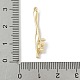 Латунные микро проложить кубического циркония подвески KK-M326-13A-G-3