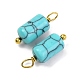 Подвески из синтетической бирюзы STAS-H221-04G-07-2