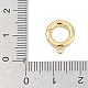 Латунные пружинные застежки KK-M311-25G-02-3