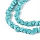 Непрозрачное стекло бисер нитей GLAA-N019-4mm-19-4