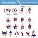 Подвески из сплава эмали 42шт 21 стиля ENAM-CA0001-43-2