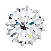 Preciosa® maxima crystal пришивная французская чашка X-PRC-SASS47-00030-S