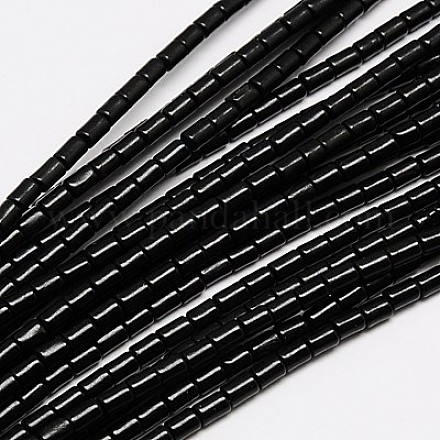 Синтетических нитей бирюзовые бусы X-TURQ-G120-4x6mm-04-1